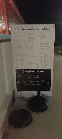 Restaurant français La Plancha du pêcheur à Ondres (le menu)