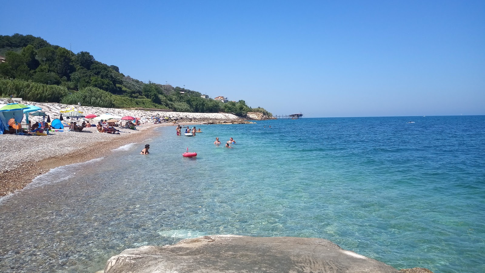 Foto de Spiaggia della Foce área de comodidades