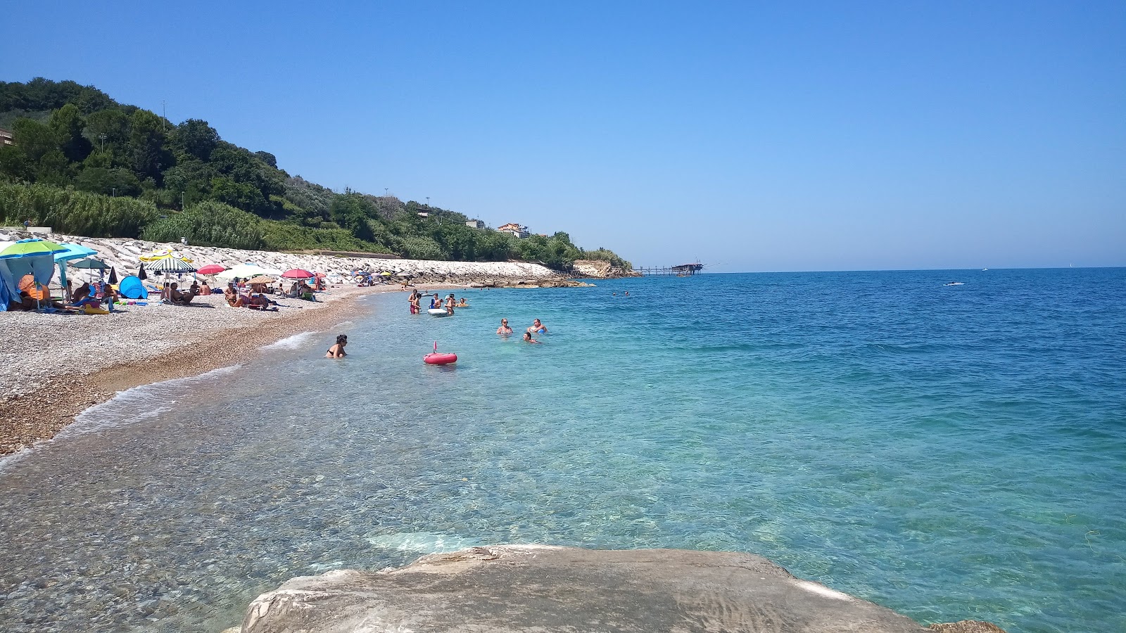 Foto van Spiaggia della Foce voorzieningenruimte