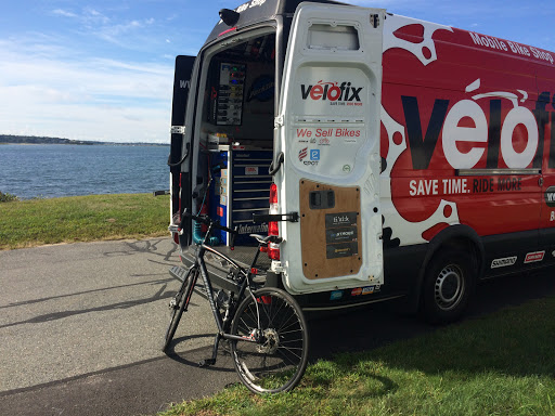 Bicycle Repair Shop «Velofix Southcoast RI-MA», reviews and photos, 105 Randolph Ave, Tiverton, RI 02878, USA