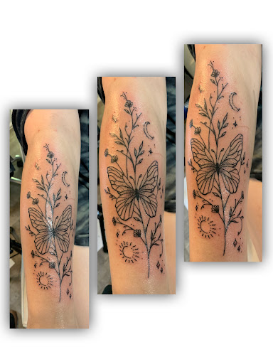 Explore crab tattoo ideas, creative tattoo ideas in Bloomsburg, available at Tuccis Tattoo & Piercings Studio