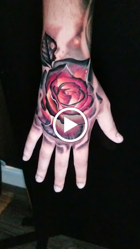 Explore half sleeve flower tattoo ideas, creative tattoo ideas in Sanford, available at Garden of Ink Tattoo