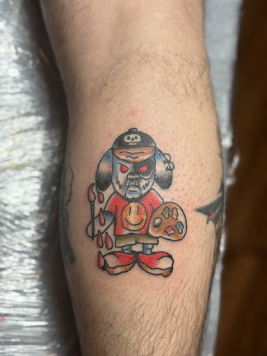 Explore vintage halloween tattoo ideas, creative tattoo ideas in Philadelphia, available at The Dahlia Collective