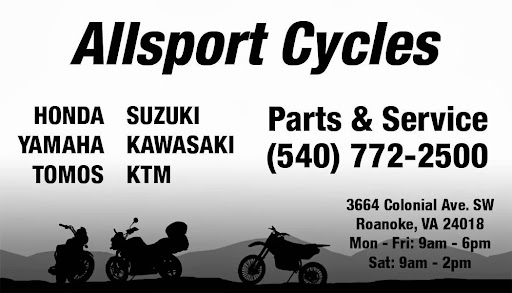Motorcycle Dealer «Allsport Cycles», reviews and photos, 3664 Colonial Ave, Roanoke, VA 24018, USA