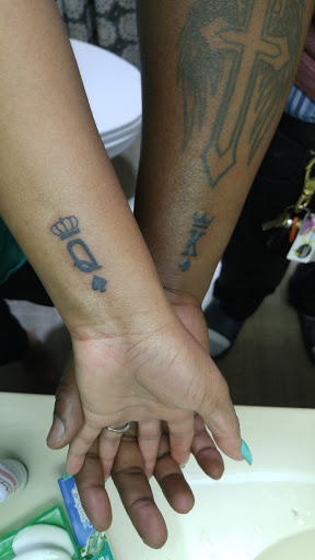 Explore tattoo ideas with family names, creative tattoo ideas in Myrtle Beach, available at Aces High Tattoo