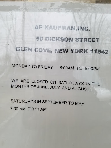 Kaufman Brothers Plumbing Supply in Glen Cove, New York