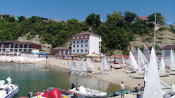 Foto van Tornado beach met kleine baai