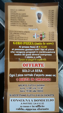 Pizzeria Pizzeria Marina à Milan (la carte)