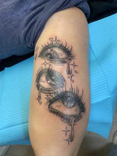 Explore traditional mexican tattoo ideas, creative tattoo ideas in Brunswick, available at Blue Fin Tattoos