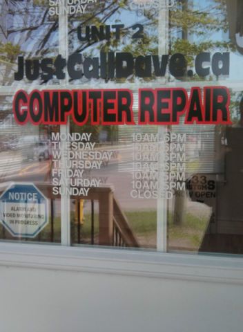 Electronics repair shop JustCallDave.ca Computer Repair in Canada () | LiveWay