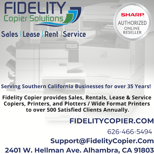 Copier Lease, Rental, Repair - Fidelity Copier Solutions image