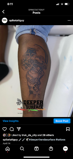 Explore men tattoo ideas shoulder, creative tattoo ideas in Sumter, available at Deeper Than The Surface Tattoo Shop