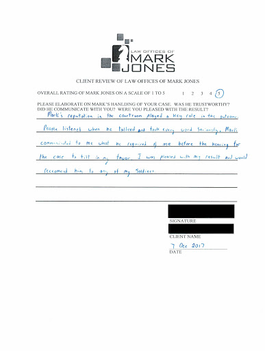Personal Injury Attorney «Law Offices of Mark P. Jones», reviews and photos
