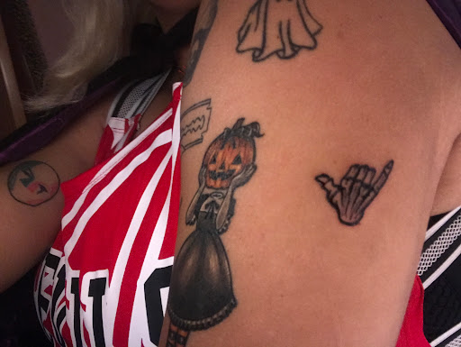 Explore rose tattoo idea, creative tattoo ideas in Woodhaven, available at 94 Ink Tattoos