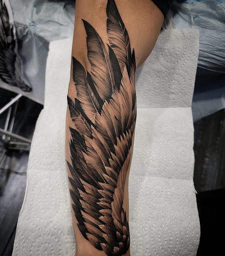 Explore monarch butterfly tattoo ideas, creative tattoo ideas in Astoria, available at INKSTINCT NYC