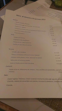 Osteria Palmira à Rome menu