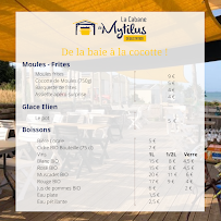 Menu du Mytilus Société Nouvelle à Hillion