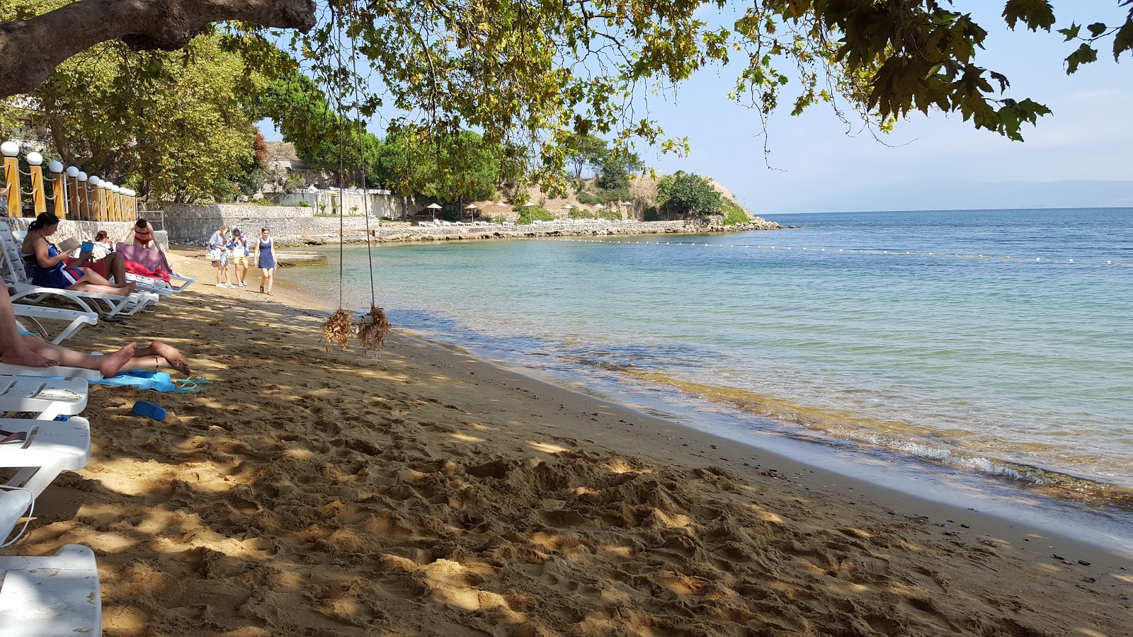 Photo of Tatlisu beach with brown sand surface