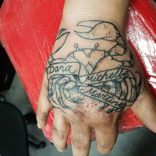 Explore diesel mechanic tattoo ideas, creative tattoo ideas in San Antonio, available at Wicked Ways Tattoos - Stone Oak