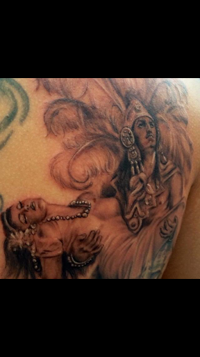 Explore men's family sleeve tattoo ideas, creative tattoo ideas in Washington, available at Embassy Tattoo