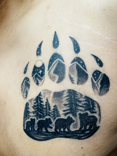 Explore tattoo ideas hunting, creative tattoo ideas in Great Falls, available at Alpha Tattoos & Piercings