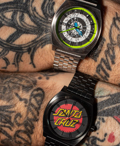 Explore barbell tattoo ideas, creative tattoo ideas in San Leandro, available at Orbit Skate and Boutique- Skate Shop & Piercing Shop in San Leandro, CA