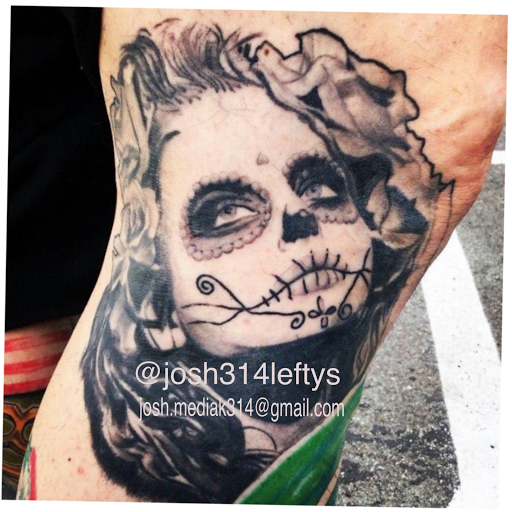 Explore chinese character tattoo ideas, creative tattoo ideas in Orange, available at Leftys Tattoo