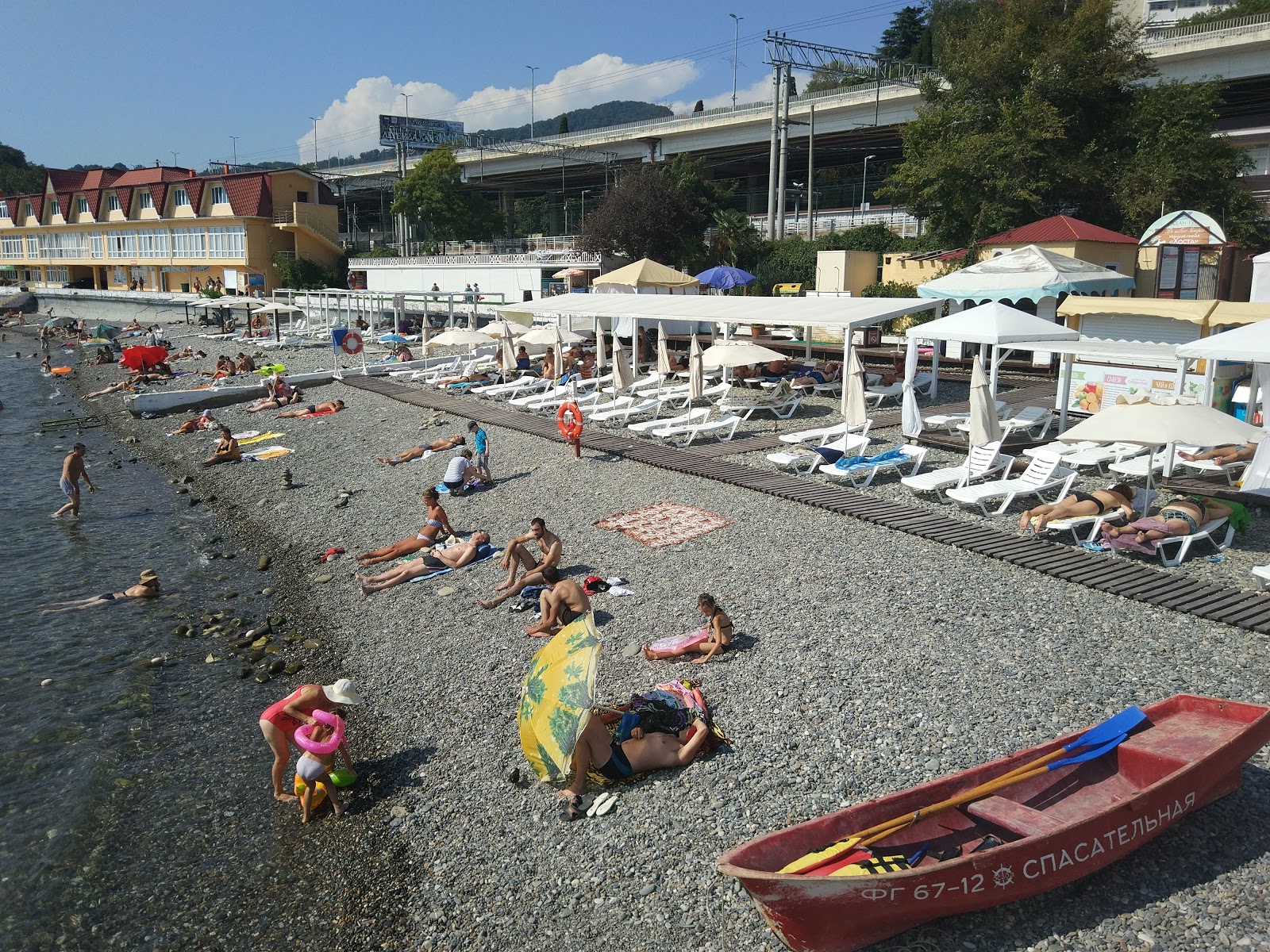 Foto de Osvod beach com alto nível de limpeza