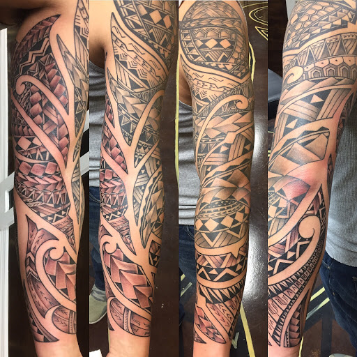 Explore male chest tattoo ideas, creative tattoo ideas in Jacksonville, available at Valei Arts Tattoo Studio