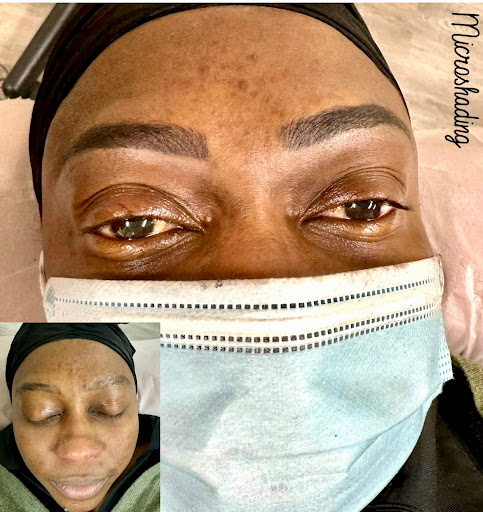 Explore chest and sleeve tattoo ideas, creative tattoo ideas in Savannah, available at Haute Brows. Cosmetic Tattoo