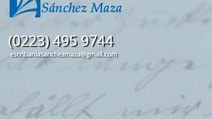 Escribanía Sánchez Maza