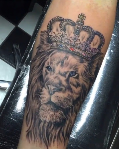 Explore love hate tattoo ideas, creative tattoo ideas in Rogers, available at 3rd Eye Tattoo