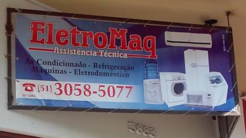 Conserto de Geladeira - Máquina de Lavar - Lava e Seca - Secadora - Eletromaq - Assistência Técnica