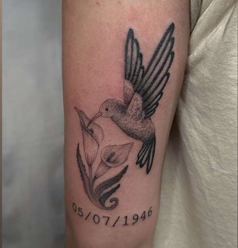 Explore tattoo ideas dad passed away, creative tattoo ideas in Marietta, available at The Queen Bee Tattoo and Piercing Parlour