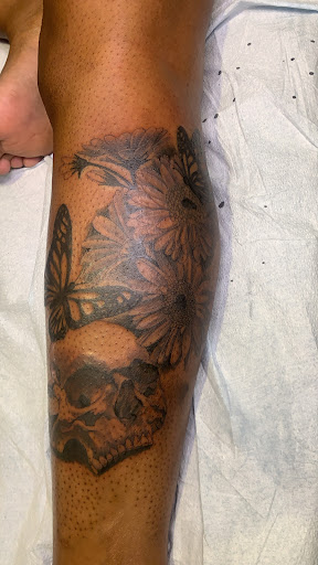 Explore back neck tattoo ideas, creative tattoo ideas in San Diego, available at Inkfinite Artistry