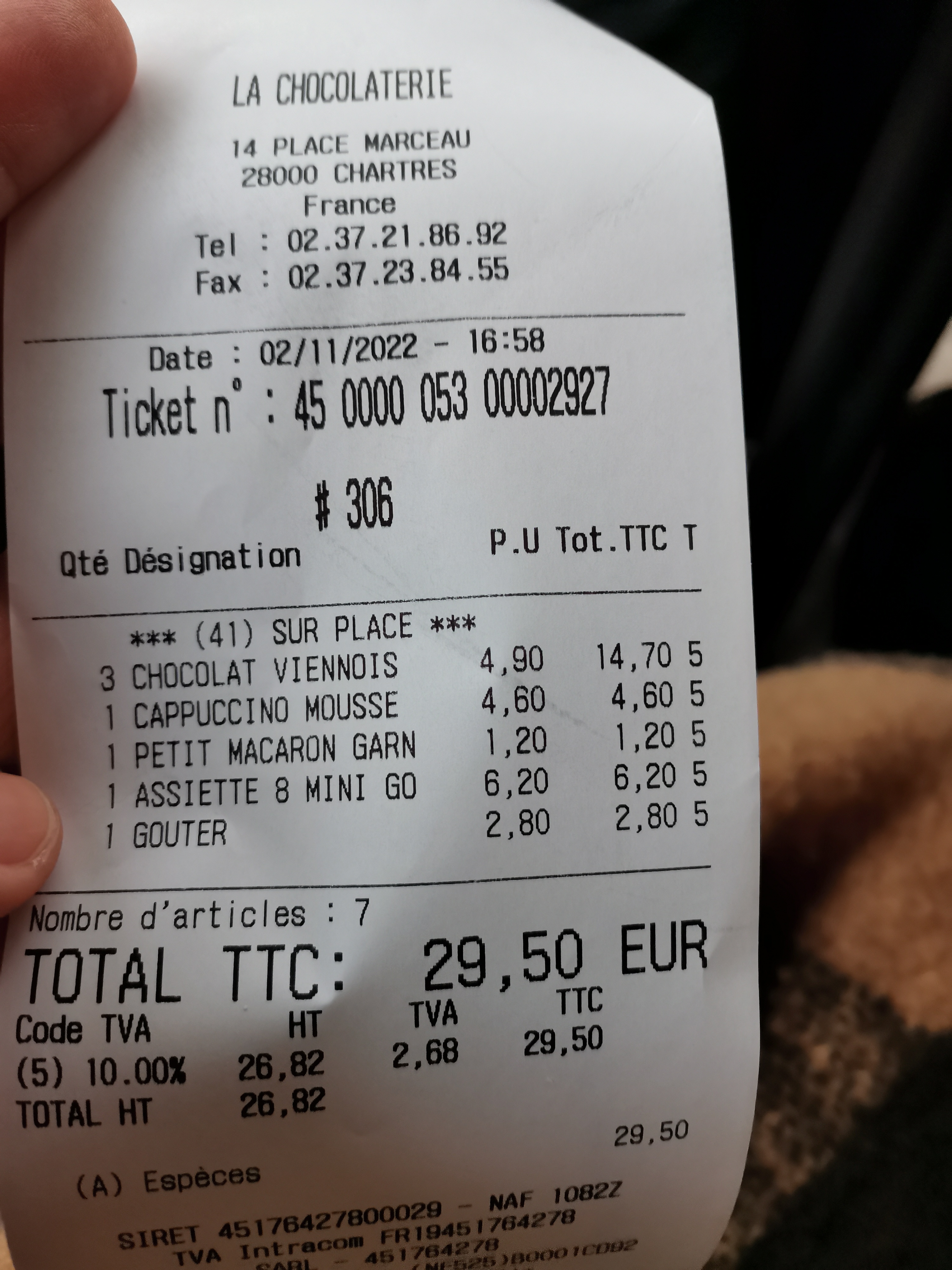 Photo n° 1 de l'avis de Emmanuelle.e fait le 14/11/2022 à 21:19
