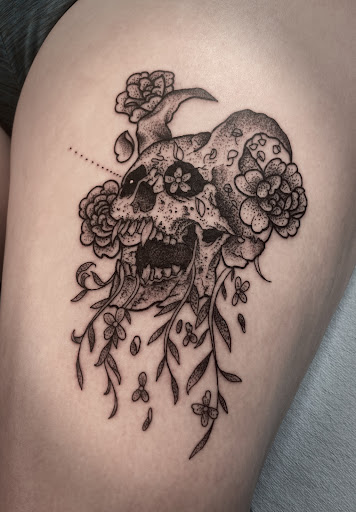 Explore horizon zero dawn tattoo ideas, creative tattoo ideas in Butte, available at Aphotic Tattoo Studio & Artistry