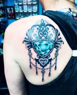 Explore curly hair tattoo ideas, creative tattoo ideas in Edgewood, available at Tattoo Tattoo MD