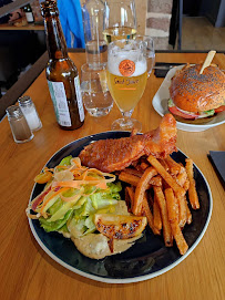 Sandwich au poulet du Restaurant français Ô P'tit Crabe de Goury à La Hague - n°5