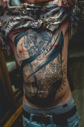 Explore cerberus tattoo ideas, creative tattoo ideas in Dallas, available at Change of Tides Tattoo