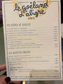 Crêperie Crêperie Le Goéland d'Aligre à Paris - menu / carte