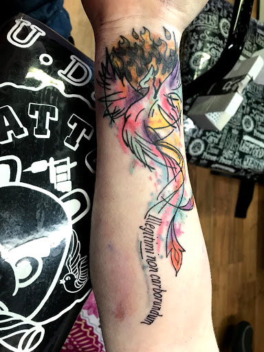 Explore drip tattoo ideas, creative tattoo ideas in Dayton, available at Uppity Tattoos