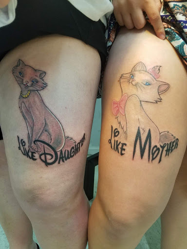Explore candy tattoo ideas, creative tattoo ideas in San Angelo, available at A1 Tattoos and Piercings