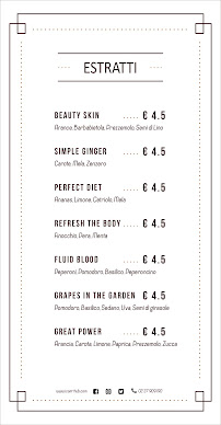 Km11 - Coffee Break e Cucina Gourmet à Turate menu