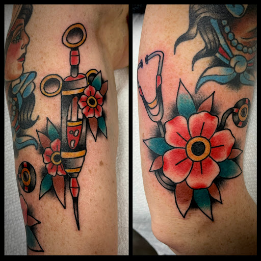 Explore tattoo ideas country, creative tattoo ideas in Oklahoma City, available at Temple Tattoo Studio Okc