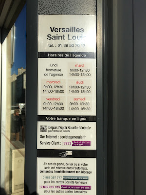 SG à Versailles