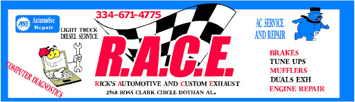 Auto Repair Shop «Ricks Automotive & Custom Exhaust llc», reviews and photos, 1639 S Oates St, Dothan, AL 36301, USA