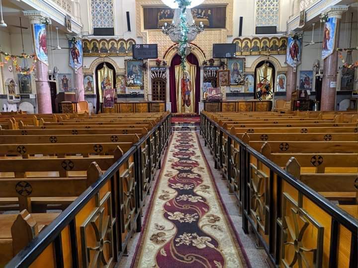 Church of the Archangel Michael Coptic Orthodox Patriarchate sieve in Alexandria