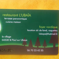 Photos du propriétaire du Restaurant L'Ubaïa à Saint-Paul-sur-Ubaye - n°17