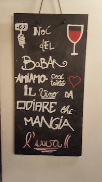 Bar Ba - Bar à Naples (la carte)